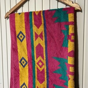 Vintage 90s bath towel